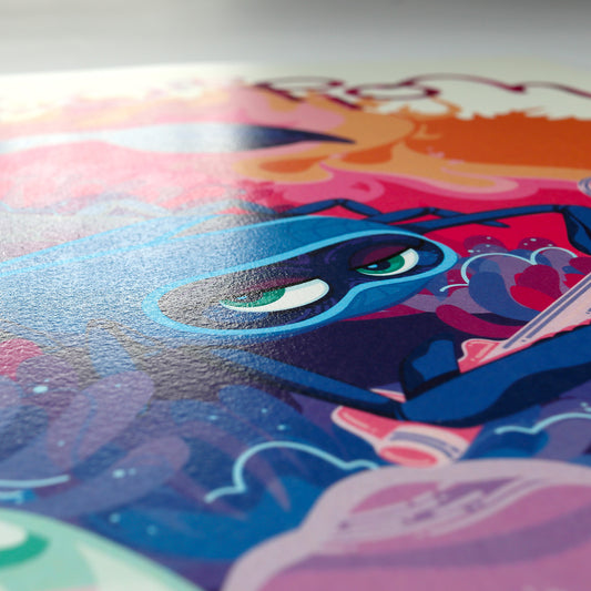 Affiche JULIESBUDDIES Collection Astro SCORPION