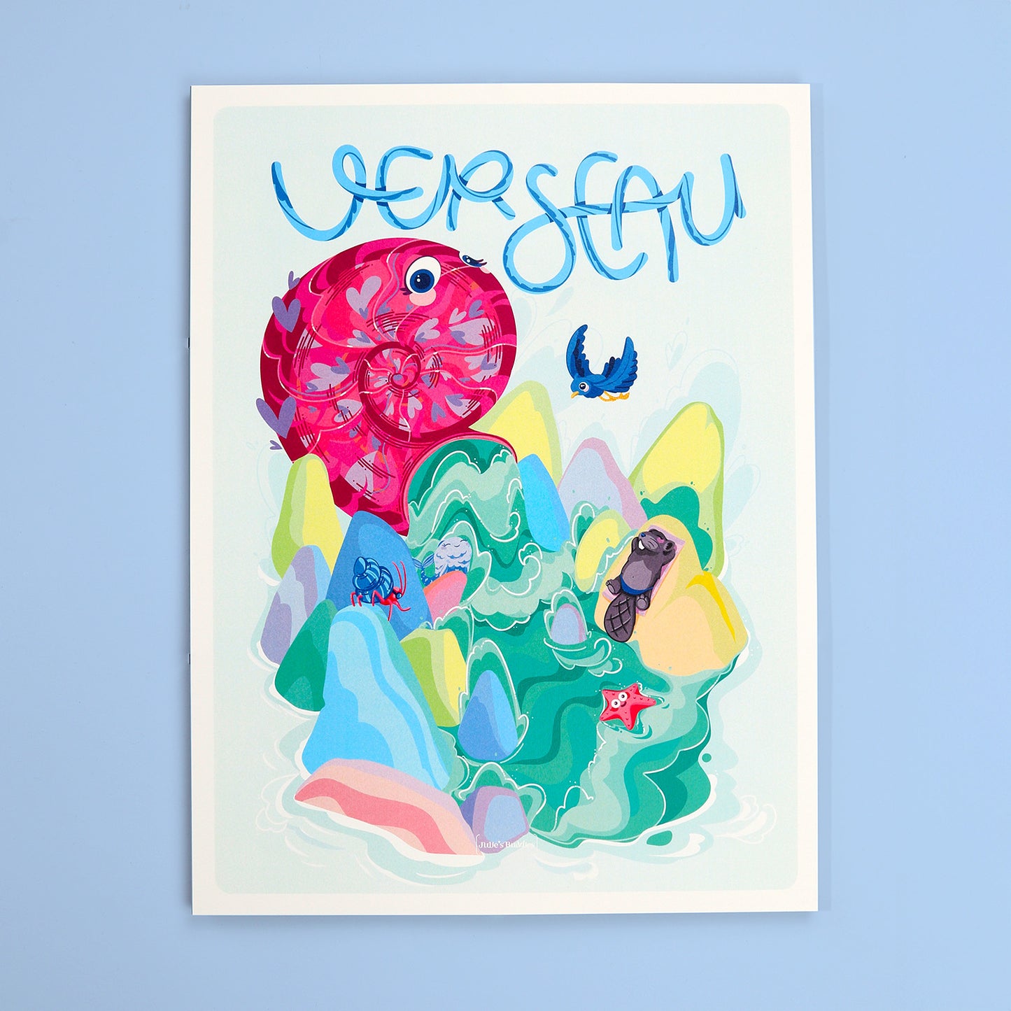 Affiche JULIESBUDDIES Collection Astro VERSEAU