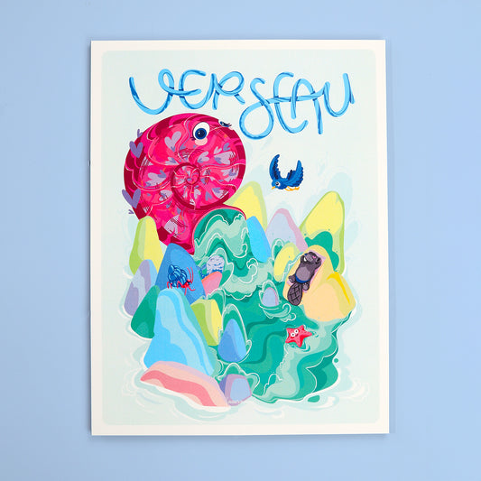 Affiche JULIESBUDDIES Collection Astro VERSEAU