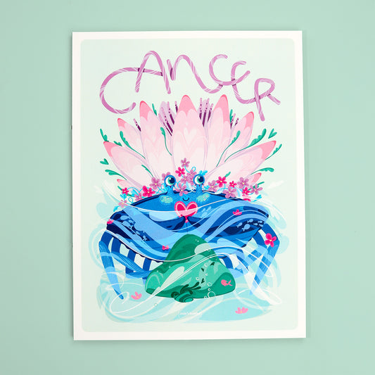 Affiche JULIESBUDDIES Collection Astro CANCER