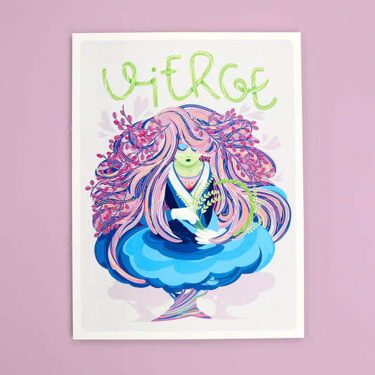 Affiche JULIESBUDDIES Collection Astro VIERGE