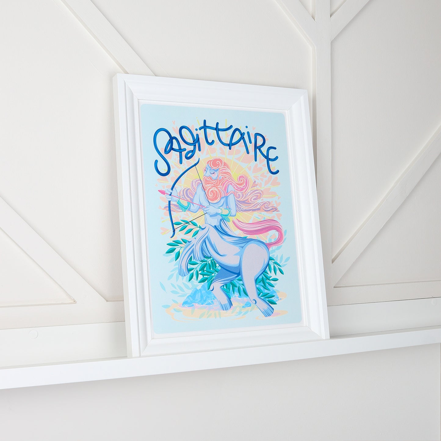 Affiche JULIESBUDDIES Collection Astro SAGITTAIRE