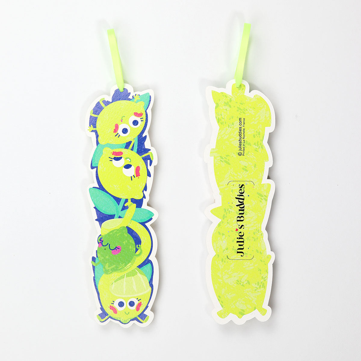 JULIESBUDDIES Stacked Citrus Bookmark