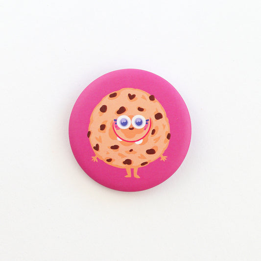 JULIESBUDDIES Button Pin Badge "Chocolate Chip Cookie"