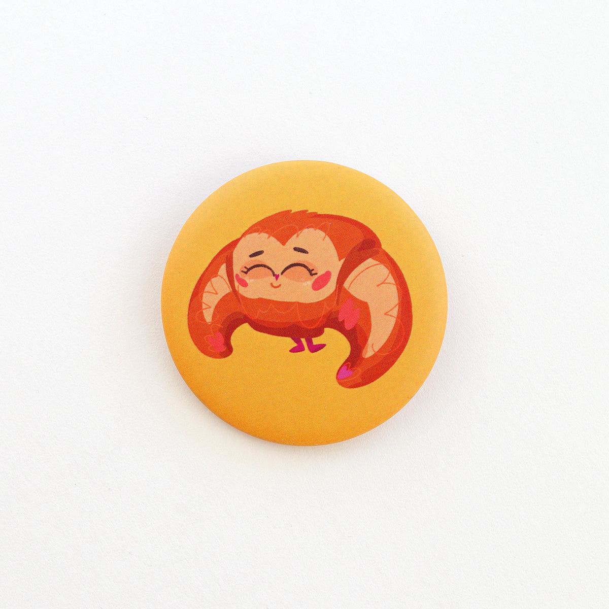 JULIESBUDDIES Button Pin Badge "Croissant"