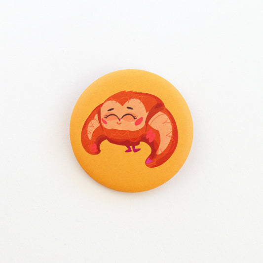 JULIESBUDDIES Button Pin Badge "Croissant"