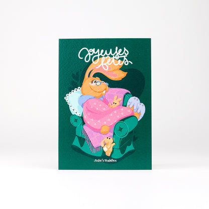 Carte de Voeux JULIESBUDDIES - Lapins