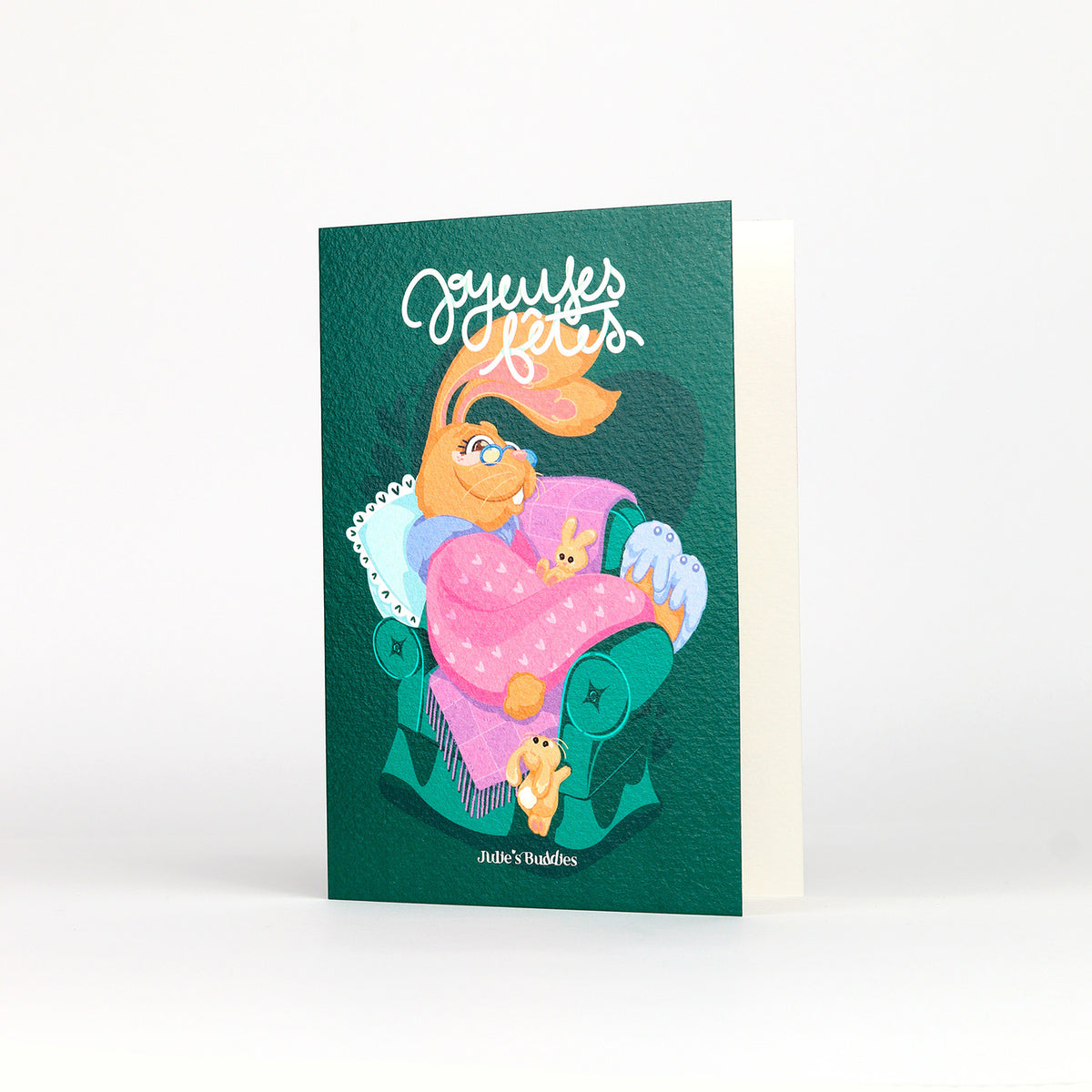 Carte de Voeux JULIESBUDDIES - Lapins