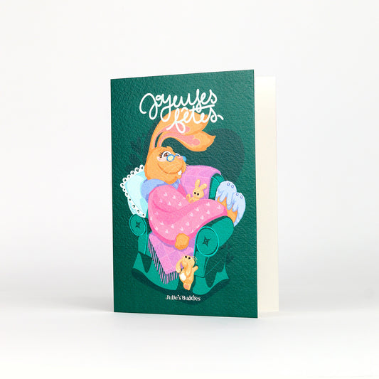 Carte de Voeux JULIESBUDDIES - Lapins