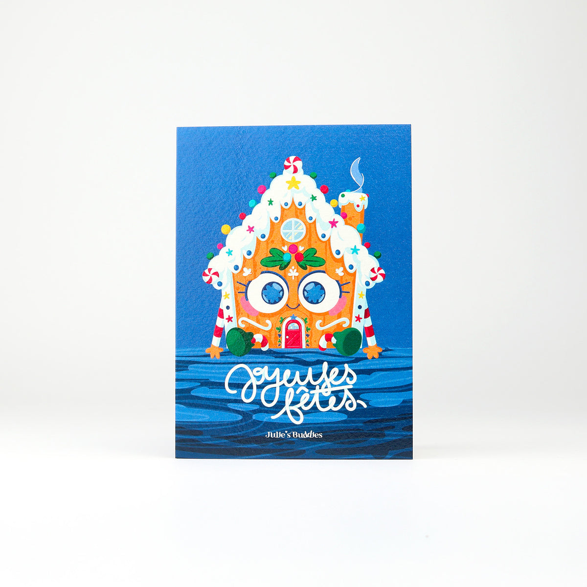 Carte de Voeux JULIESBUDDIES - Maison de pain d'épices