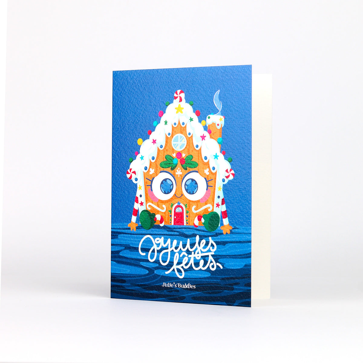 Carte de Voeux JULIESBUDDIES - Maison de pain d'épices