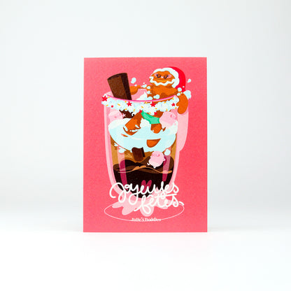 JULIESBUDDIES Greeting Card - Gingerbread Man