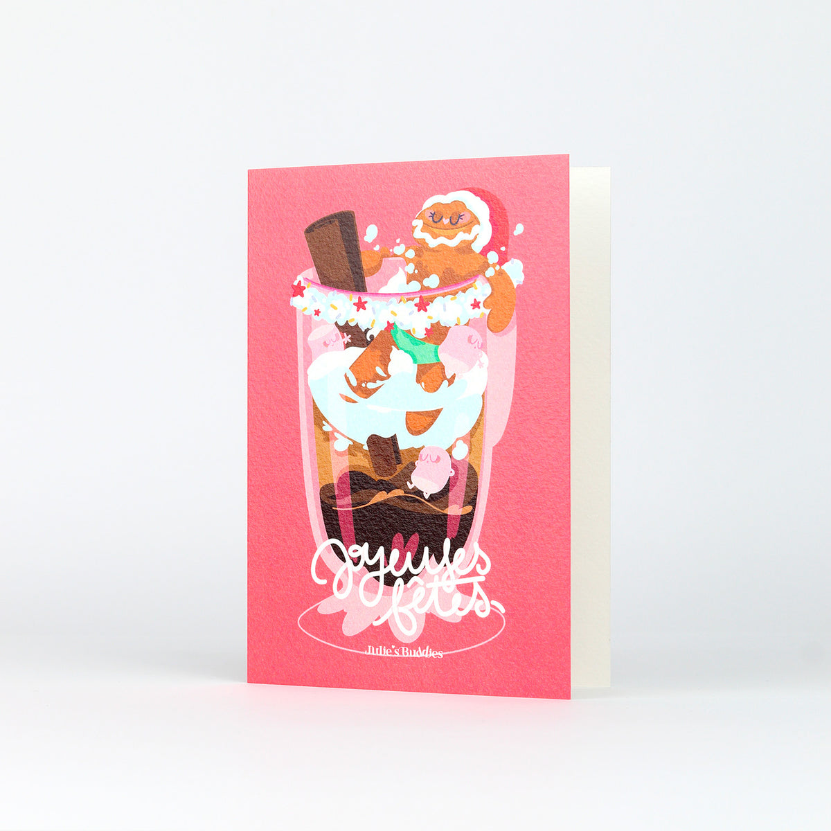 JULIESBUDDIES Greeting Card - Gingerbread Man