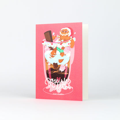 JULIESBUDDIES Greeting Card - Gingerbread Man