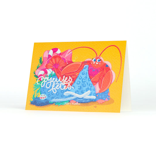 Carte de Voeux JULIESBUDDIES - Homard