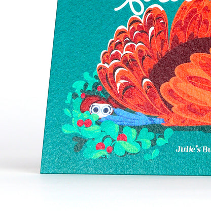 JULIESBUDDIES Greeting Card - Turkey