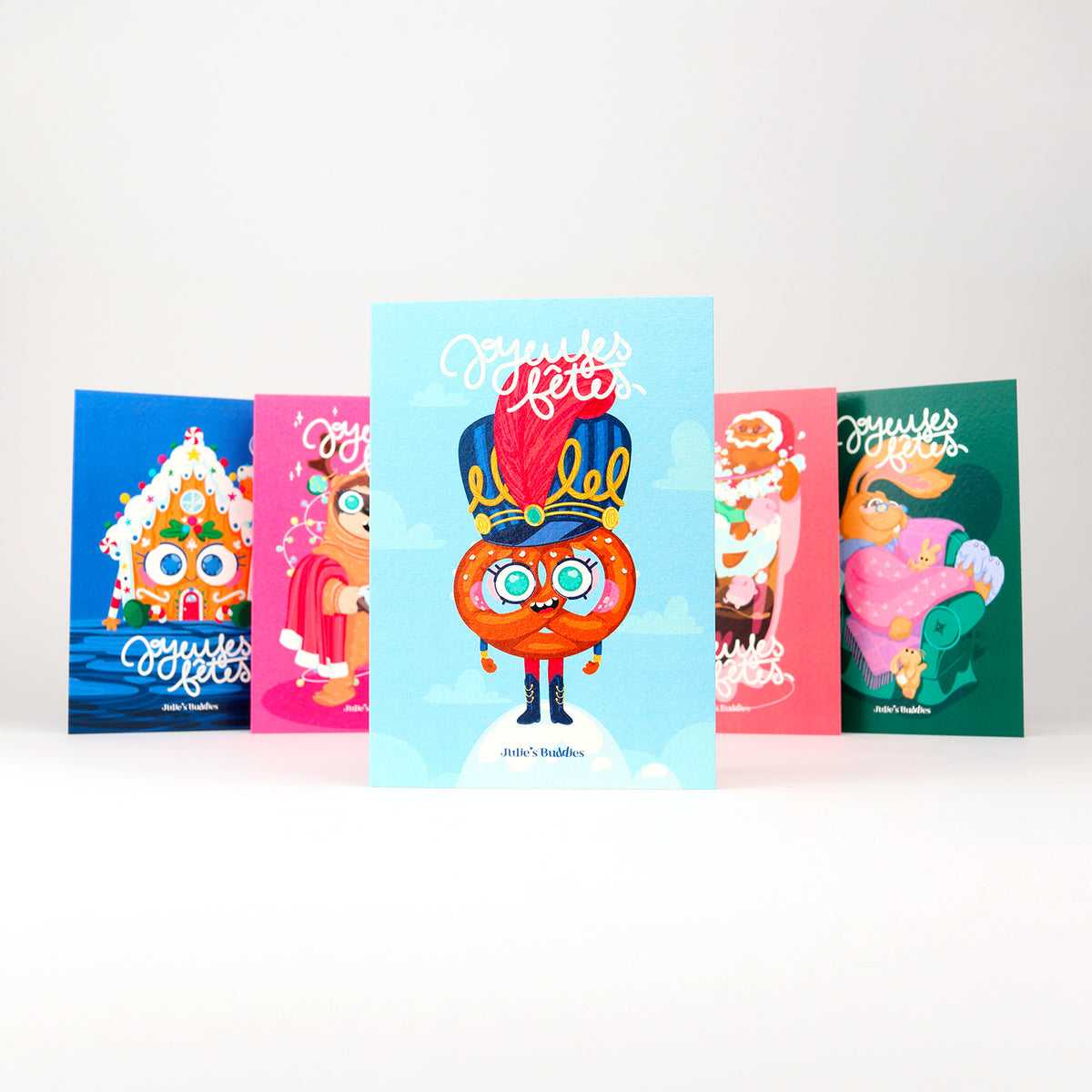 Carte de Voeux JULIESBUDDIES - Bretzel casse-noisette