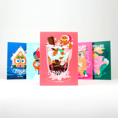 JULIESBUDDIES Greeting Card - Gingerbread Man