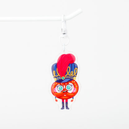 JULIESBUDDIES Porte-clés Bretzel Casse-noisette