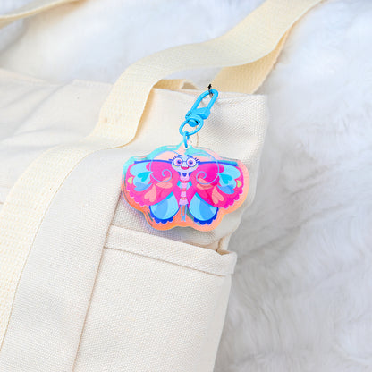 JULIESBUDDIES Butterfly Acrylic Keychain