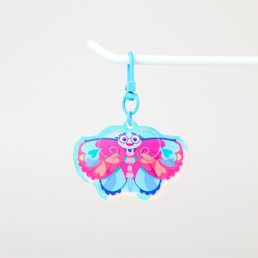 JULIESBUDDIES Butterfly Acrylic Keychain