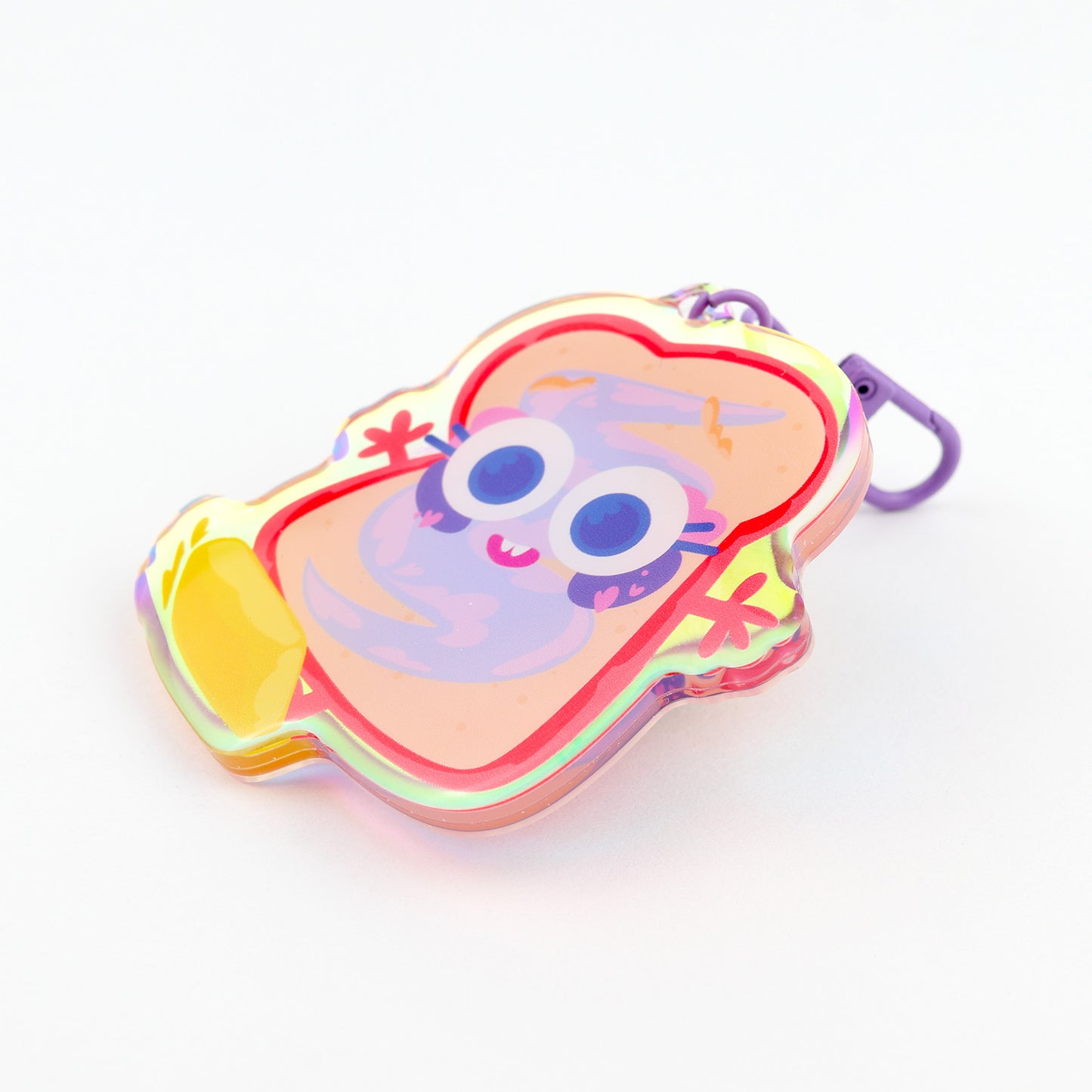 JULIESBUDDIES Jam Toast Acrylic Keychain