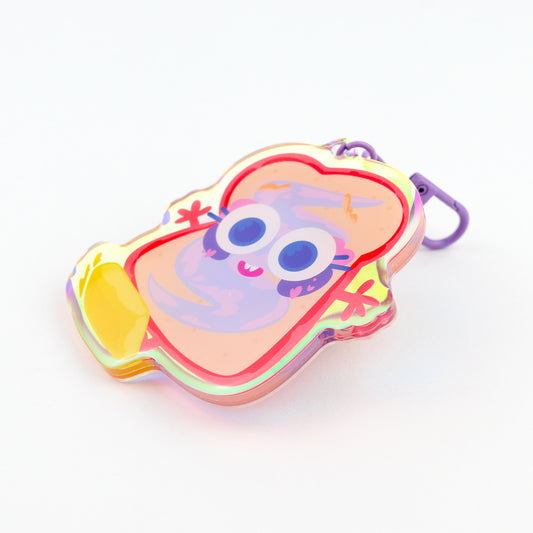 JULIESBUDDIES Jam Toast Acrylic Keychain