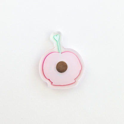 JULIESBUDDIES Candy Apple Acrylic Magnet