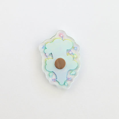 JULIESBUDDIES Aimant en Acrylique Brocoli Cosmique