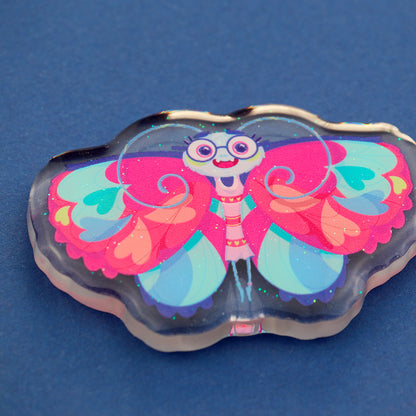 JULIESBUDDIES Butterfly Acrylic Magnet