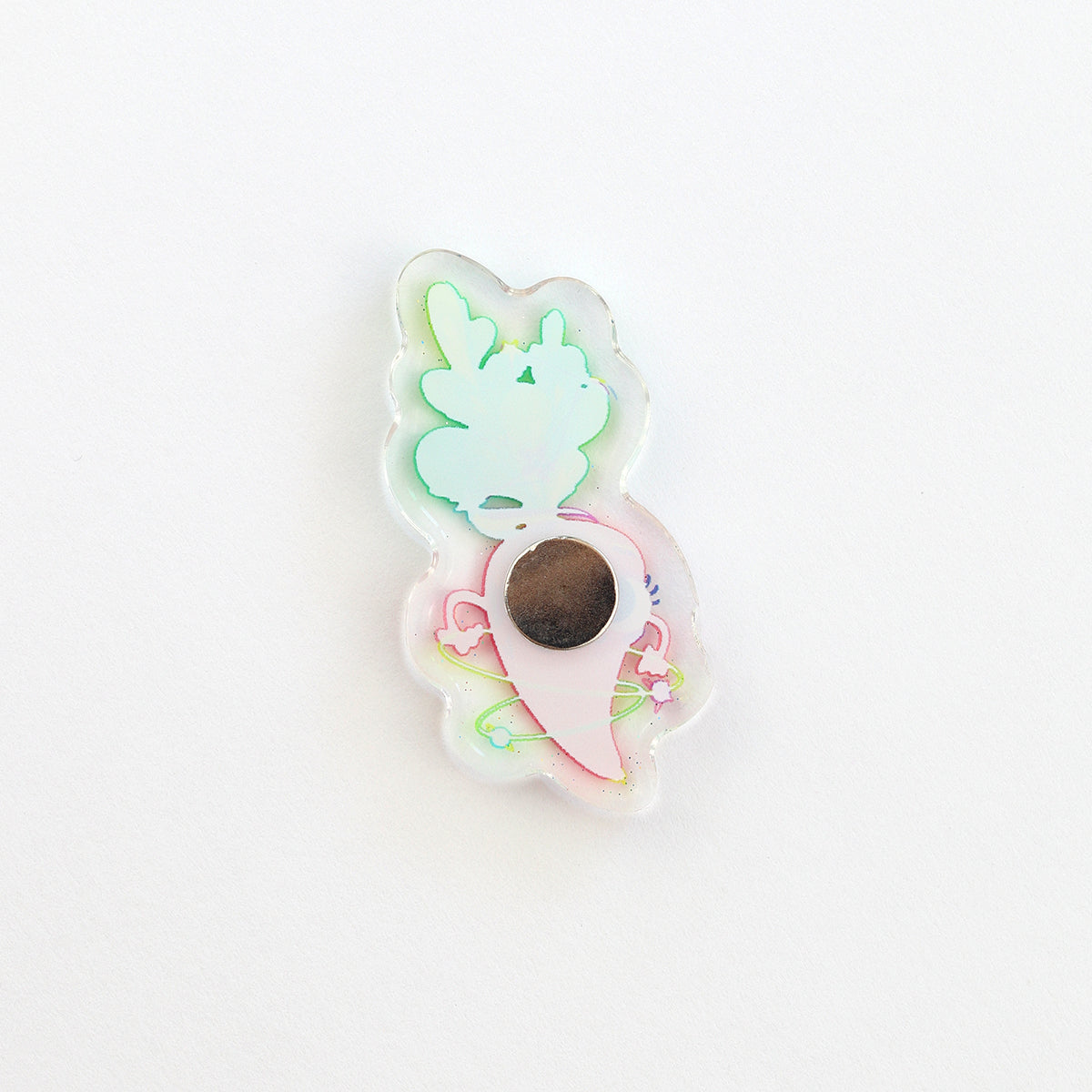 JULIESBUDDIES Aimant en Acrylique Carotte Cosmique