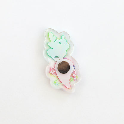 JULIESBUDDIES Aimant en Acrylique Carotte Cosmique
