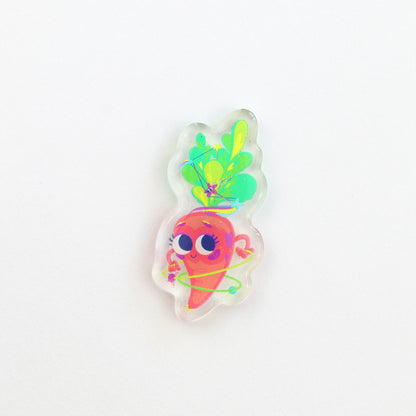 JULIESBUDDIES Aimant en Acrylique Carotte Cosmique