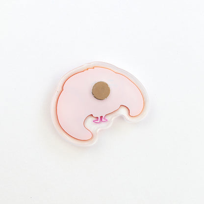 JULIESBUDDIES Aimant en Acrylique Croissant