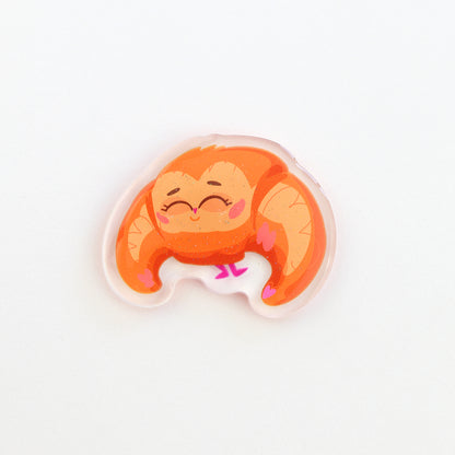 JULIESBUDDIES Aimant en Acrylique Croissant