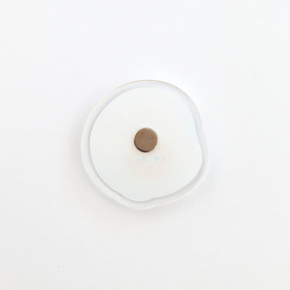 JULIESBUDDIES Aimant en Acrylique Oeuf au plat