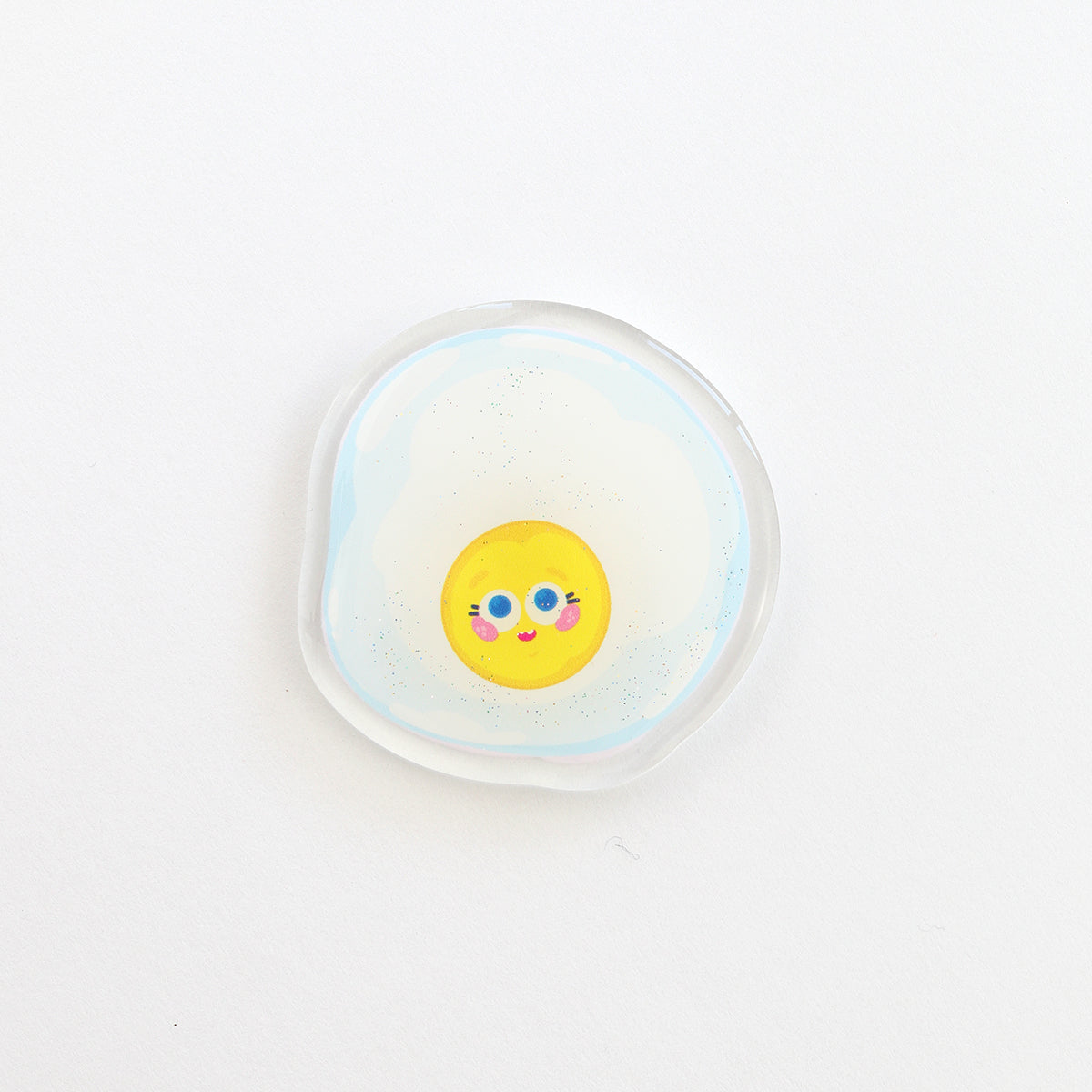 JULIESBUDDIES Aimant en Acrylique Oeuf au plat