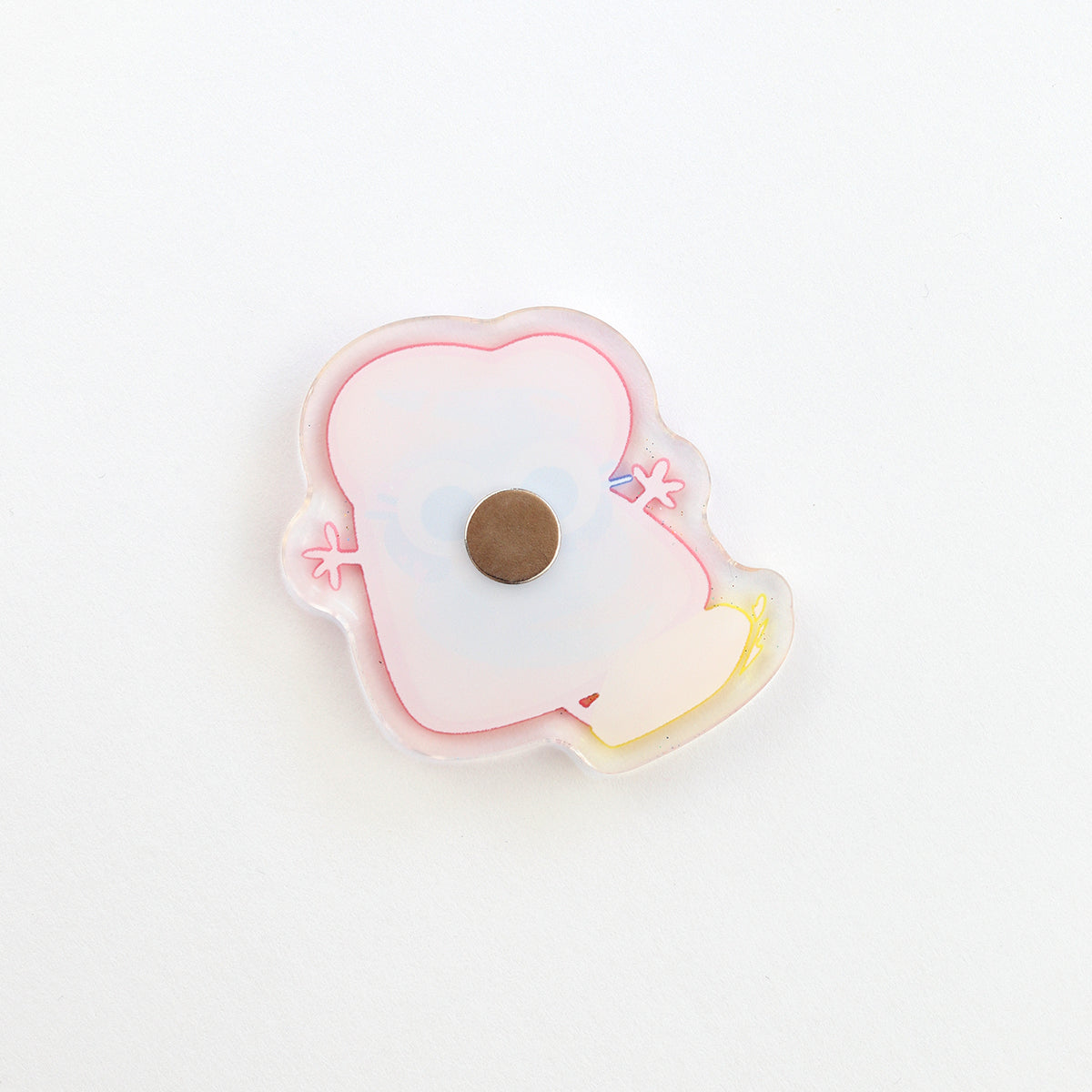 JULIESBUDDIES Aimant Toast Surfeur en Acrylique