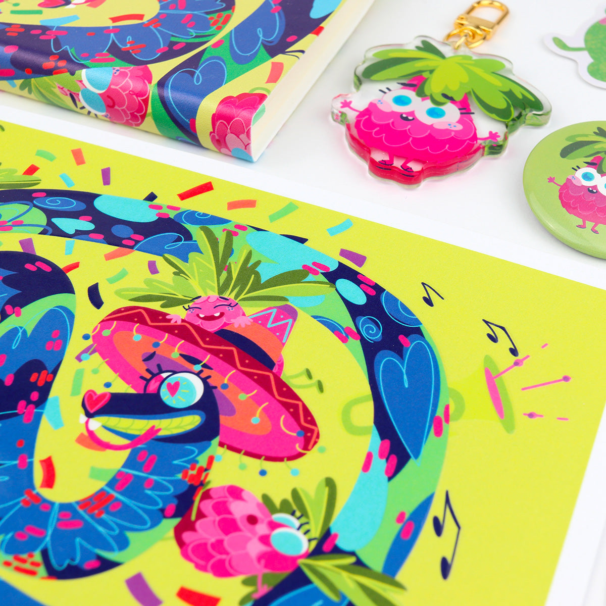 JULIESBUDDIES Méga Pack - Serpent mexicain festif