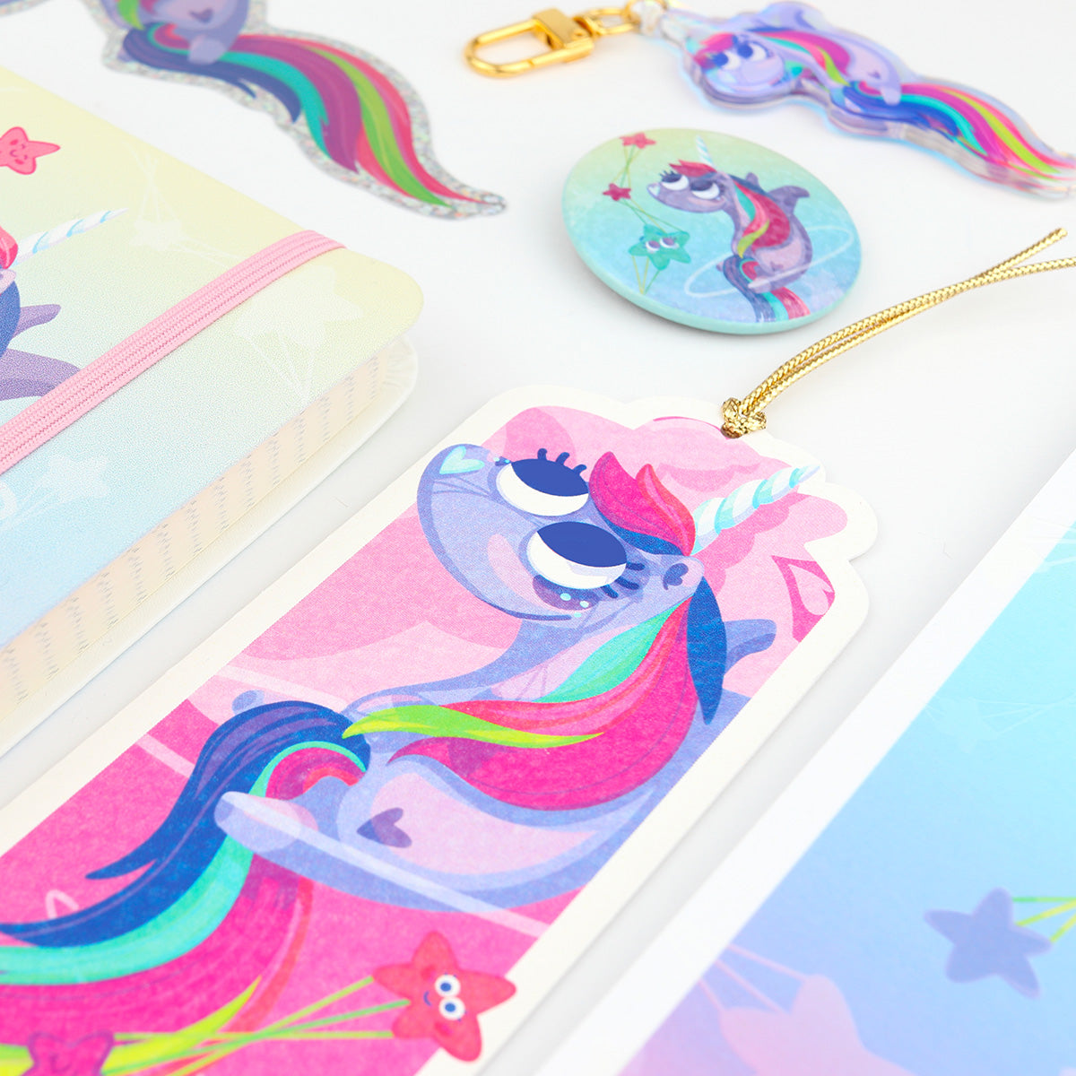 JULIESBUDDIES Méga Pack - Licorne Arc-en ciel