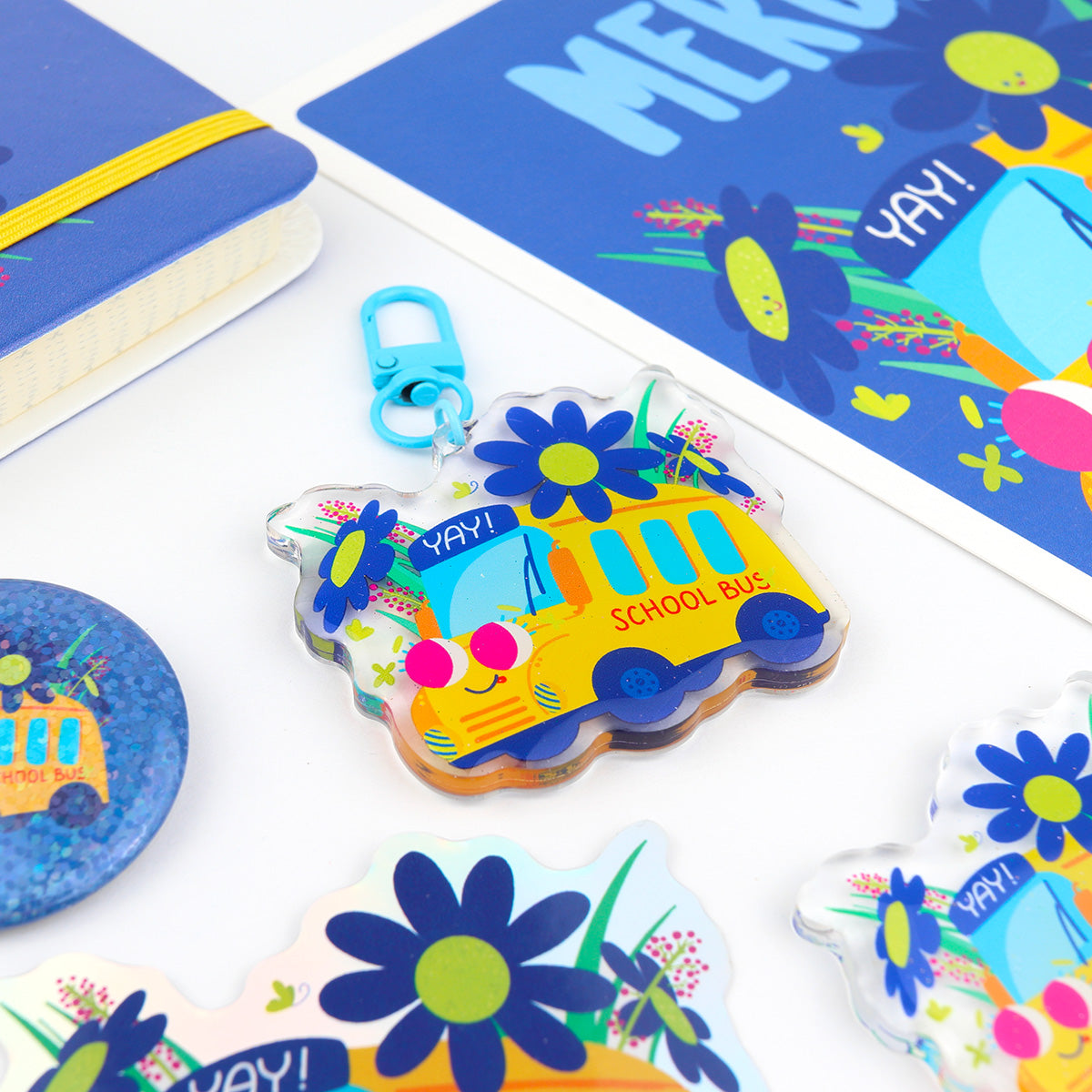 JULIESBUDDIES Méga Pack - Bus scolaire jaune