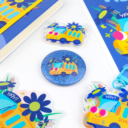 JULIESBUDDIES Méga Pack - Bus scolaire jaune