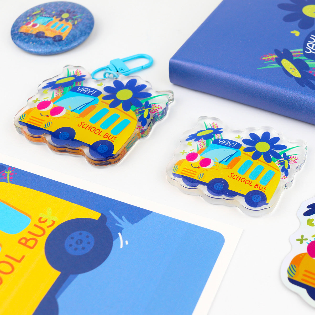 JULIESBUDDIES Méga Pack - Bus scolaire jaune