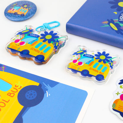 JULIESBUDDIES Méga Pack - Bus scolaire jaune