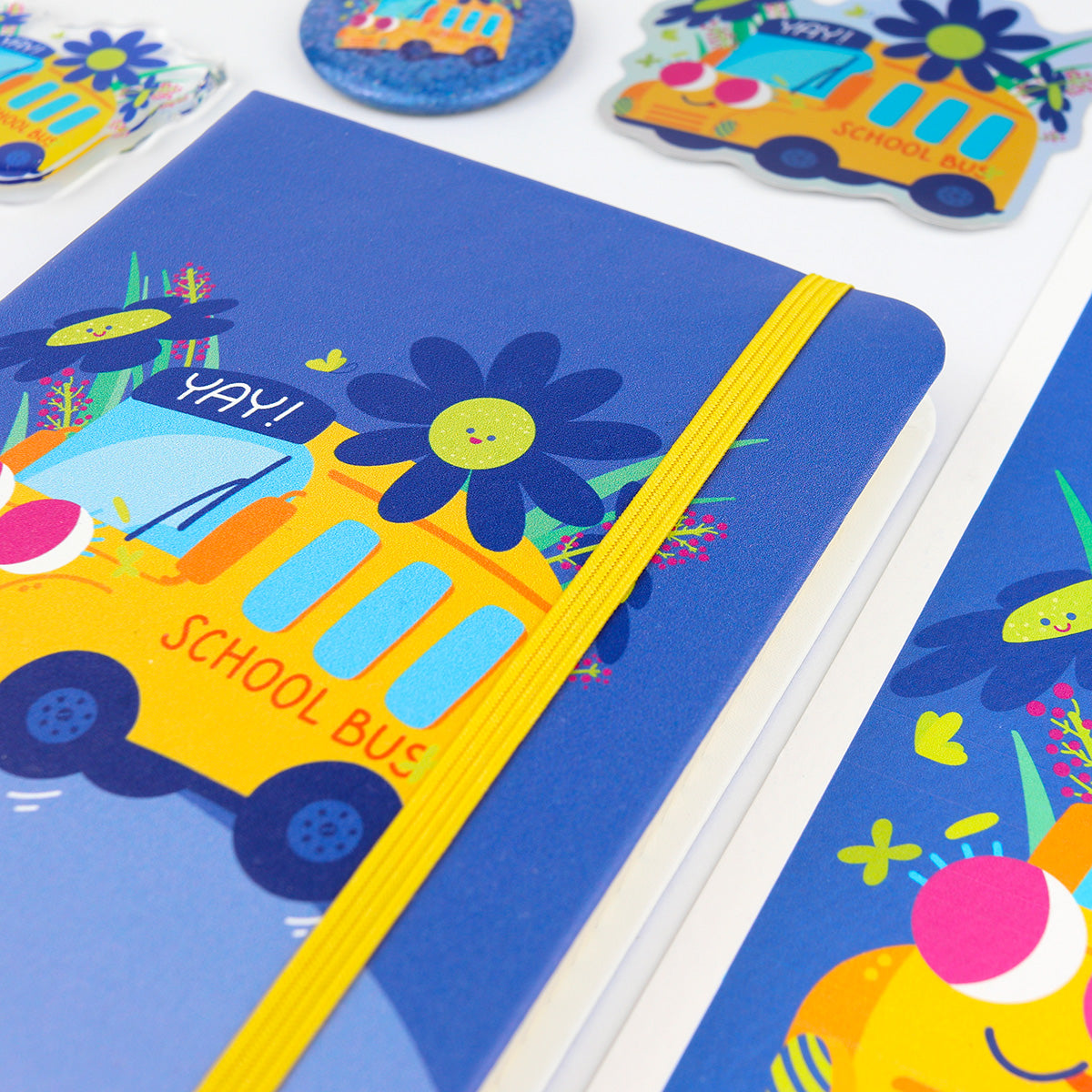 JULIESBUDDIES Méga Pack - Bus scolaire jaune