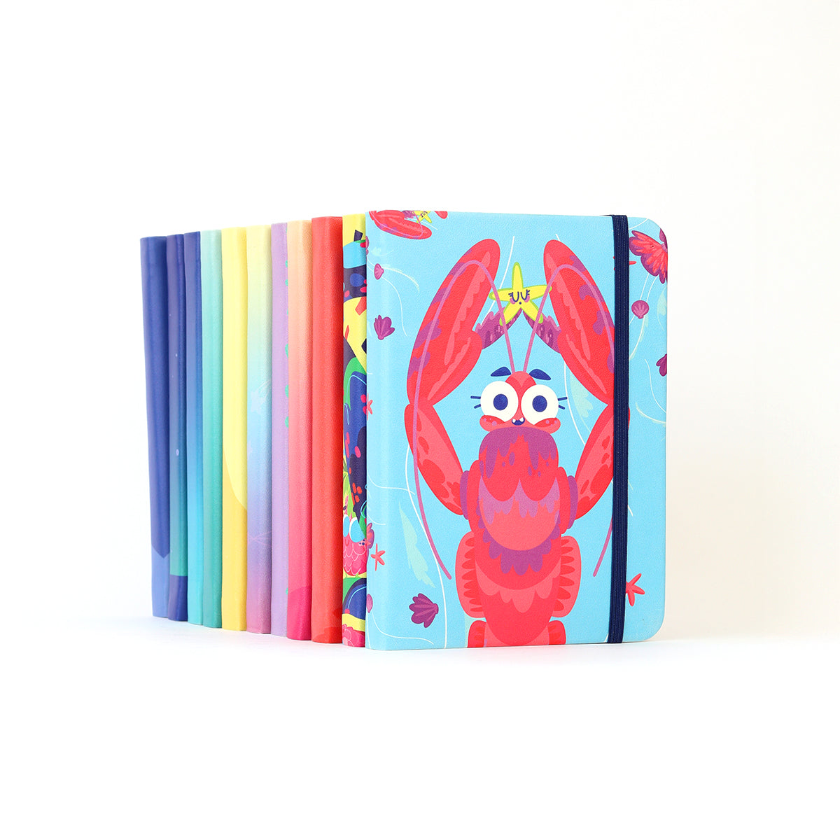 JULIESBUDDIES Carnet A6 "Homard"