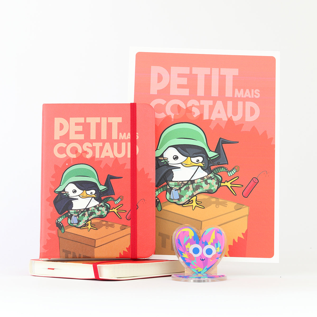 JULIESBUDDIES Carnet A6 "Petit mais costaud"
