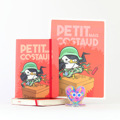 JULIESBUDDIES Carnet A6 "Petit mais costaud"