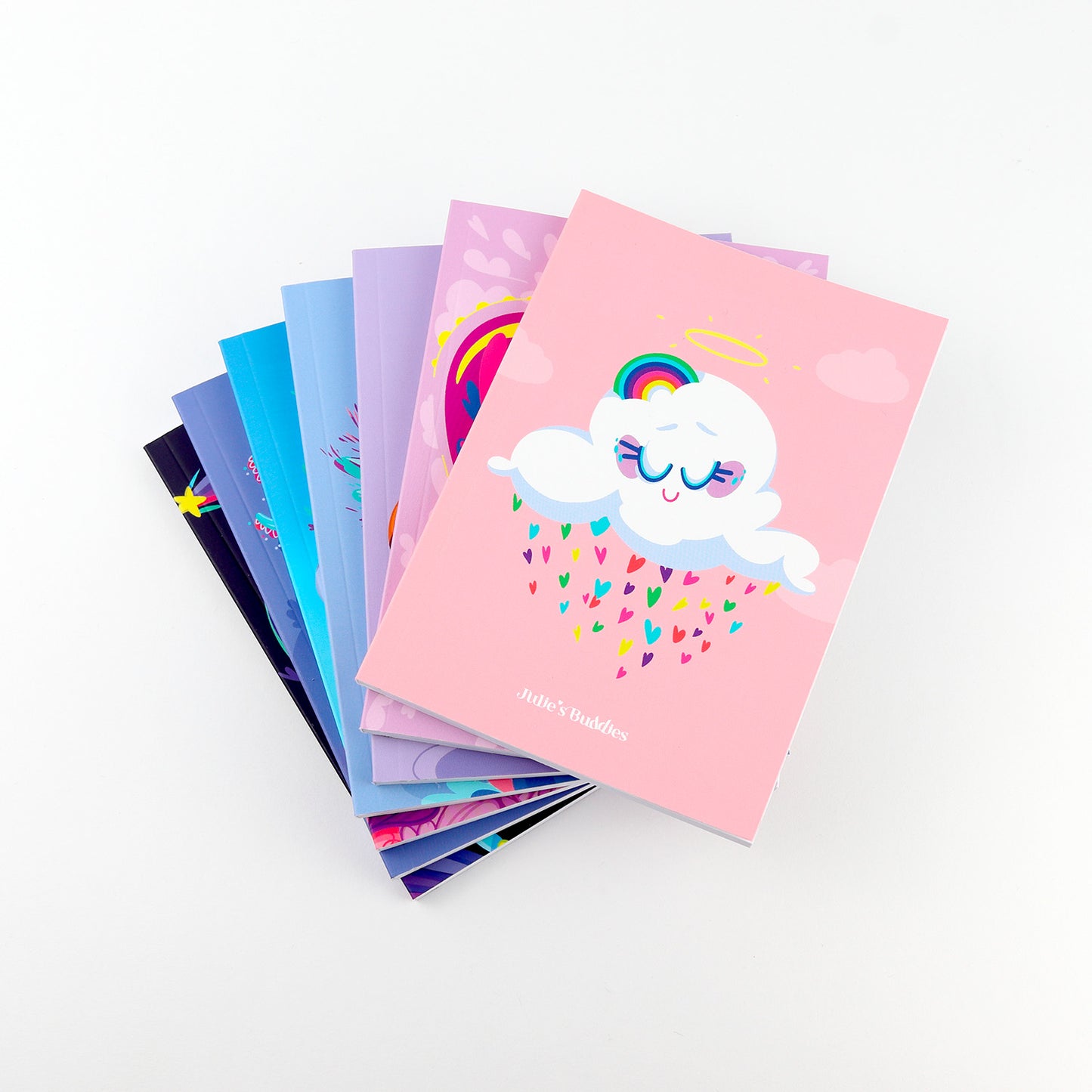 JULIESBUDDIES Carnet A6 à couverture souple "Nuage d'Amour"
