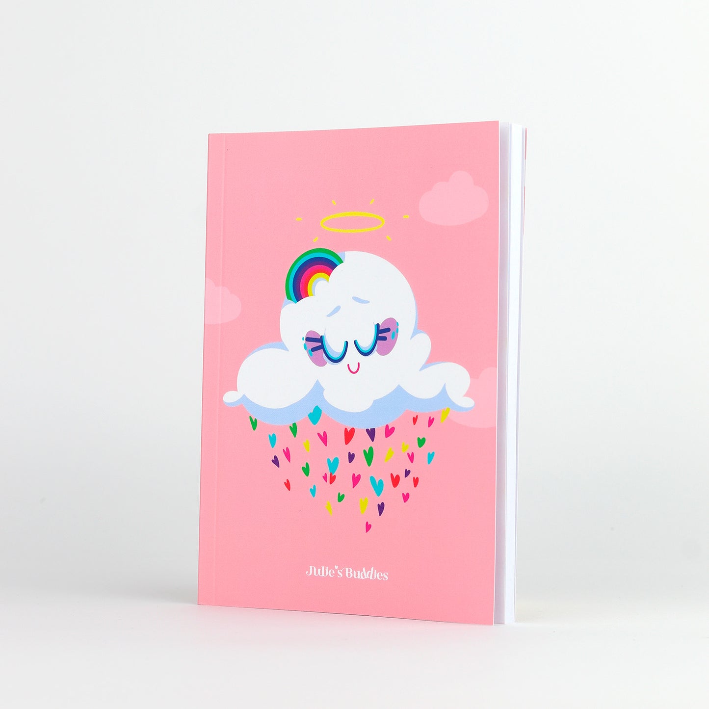 JULIESBUDDIES Carnet A6 à couverture souple "Nuage d'Amour"